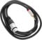 FUNOMOCYA 3-pin Mini to Cable to 1/4 Adapter Audio Patch Cord 3.5mm for Microphone
