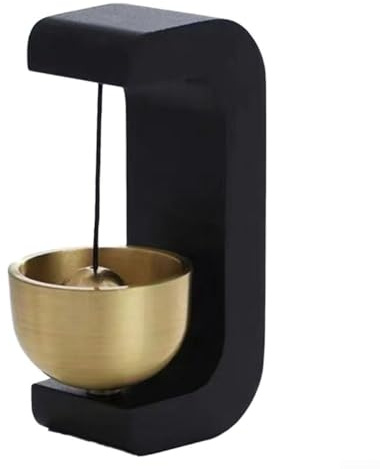 Magnetisches Tür-Windspiel aus reinem Kupferring für dekorativen Charme und entspannende Klänge (D)