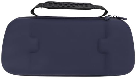 Hard Bowl Carrier Bag, Comfortable Gripper Large Space Game Console -protective Cover for msi Claw A1m (Dark Blue)