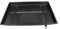 LIKANGLONGJU Bandeja de Bandejas Plastico Negra, Bandeja de Goteo Pequeña, con Manguera de 80cm, Material ABS, Ideal para Cocina y Vajilla(38x48cm/15x19in)