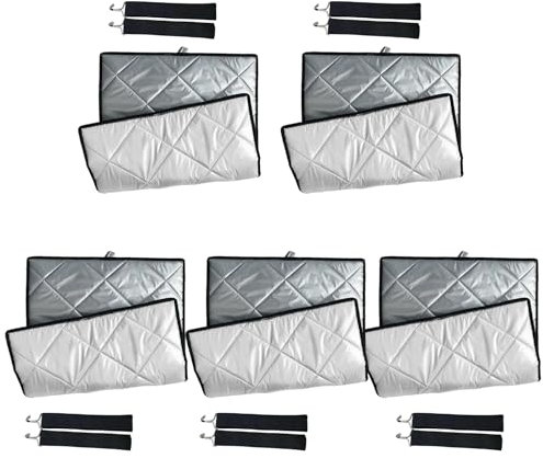 YHAILI 5 isolierte Lebensmittelabdeckungen für Takeaways-Boxen, tragbar und stabil für effiziente Wärmespeicherung und den täglichen Gebrauch