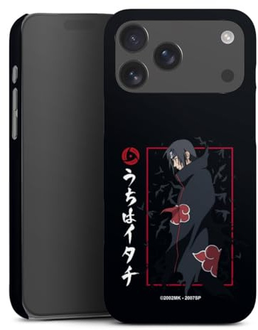 Premium Case kompatibel mit Apple iPhone 17 Pro Max Smartphone Handyhülle Schutzhülle matt Itachi Uchiha Offizielles Lizenzprodukt Naruto Shippuden