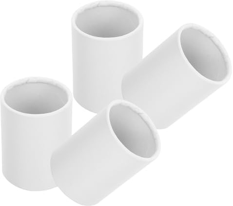 Generico Scatole Quadrate per Fiori in Carta Bianca, Confezione da 4 Pezzi, Scatole Rotonde Eleganti per Bouquet, Base Decorativa e Confezionamento Floreale per Occasioni Speciali e Casa