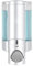 Better Living Aviva Seifenspender für 1 Flasche, Satin Silver 1-Chamber Satin-Silberfarben