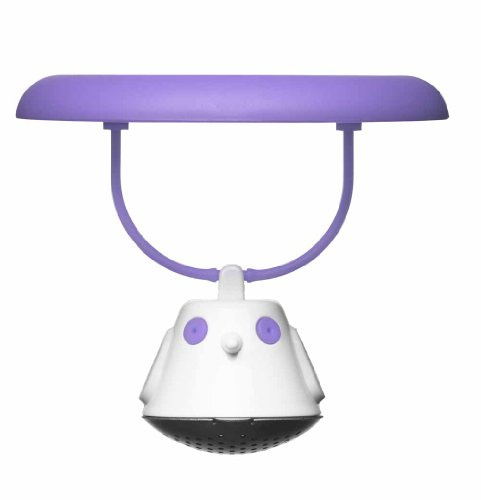 QDO Birdie Teesieb mit Deckel, Violett