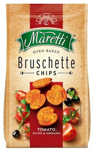 Maretti Bruschetta raj?ata, olivy, oregáno, 70g