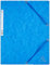 Exacompta - Réf. 55502E - 1 chemise à élastiques - pochette 3 rabats - en carte lustrée 400 g/m2 - dimensions 24 x 32 cm pour documents au format A4 - couleur bleu
