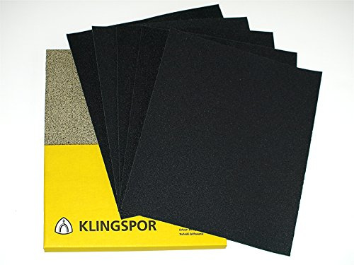 10 Klingspor 2000grit Wet and Dry Abrasive Sandpaper 230x280mm