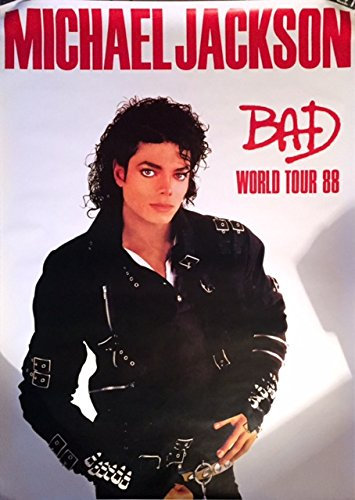 Michael Jackson – Bad – 100 x 150 cm zeigt/Poster