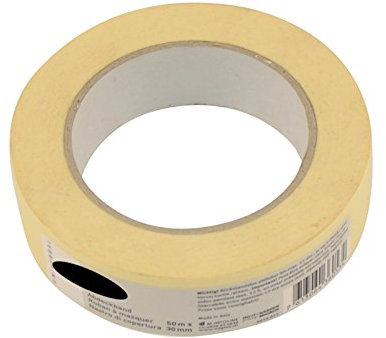 36x Malerkrepp je 30mm x 50m, Abklebeband für Maler Abdeckband Abklebeband für Lackierarbeiten