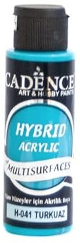 Cadence Pintura Acrílica Multisuperficie Hybrid Turquesa Ref. H041