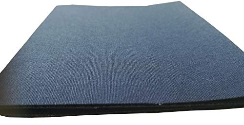 Campfrei Zelt Reparatur Bügelstoff dunkelgrau Wasserdicht 34x12 cm Baumwolle Zeltstoff
