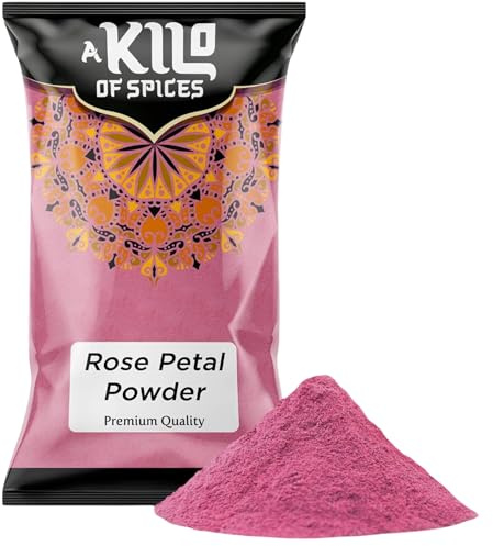 A Kilo of Spices Rose Petal Powder 1kg, Natural, Cosmetic Grade | Finely milled rose petal powder, natural cosmetic ingredient, ideal for face masks, exfoliating scrubs and skincare blends.