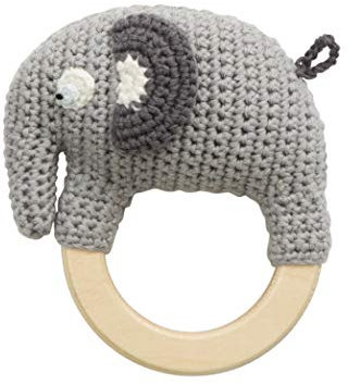 Sebra - Häkel-Rassel - Fanto der Elefant - Classic Grey