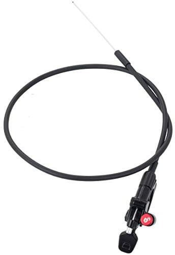 CNC Fahrrad Lockout Hebel,MTB Remote Lockout Hebel,Fahrrad Lockout Hebel für Rockshox Suntour SR XCM XCR EPICON EPIXON Fox Radion Vorderradgabel,rot