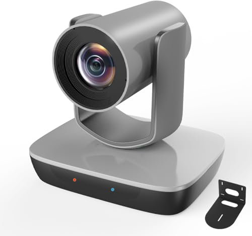 AVKANS 4K NDI PTZ Camera with AI Tracking, HDMI SDI PTZ Camera 4K with IP Live Streaming for Church Worship Live Events,PoE Support