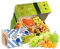 Hansen Obst - Glücksmomente Geschenkbox - fruchtige Obst-Box - “Danke” - Präsentkorb - Obst-Geschenkset - gefüllte Obstkiste - Obstbox mit frischem Obst (Die Moderne)