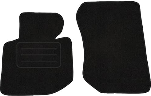 Vorne Velour Fußmatten Satz für BMW 3 E36 Compact (1990-2000) - 2-teilig - Passgenau