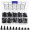 VooGenzek 200 Piezas 10 Valores Interruptor de Boton Momentaneo Tactil, 6×6mm Pulsador Táctil Interruptor Micro Momentáneo Tacto Kit con Caja de Plástico, Negro