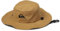 Quiksilver Bushmaster Chapeau de protection solaire avec visière, pour homme, Taille L