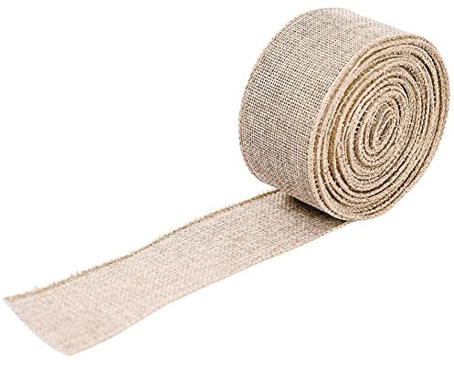 Partydekorationen Für Kinder Weihnachten Wired Edge Ribbons Christmas Buffalo Plaid Ribbon Solid Color Sackleinenband Gingham Craft Ribbon Für Anbieter Veranstaltungsbedarf (Khaki, One Size)