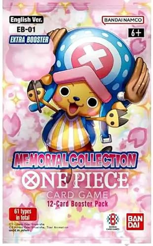 ONE PIECE TCG: EXTRA BOOSTER PACK: MEMORIAL COLLECTION (EB-01)