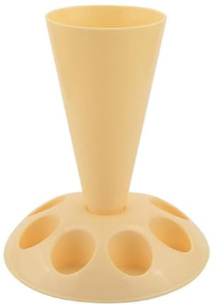 Support de poche à douille en plastique avec motif fleur pour implantation de bouche de fleur, support pour crème glacée, support de poche à pâtisserie, ustensiles de cuisine