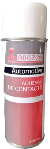 Cola de Contacto en Spray Adhesiva 400 ml. Para Tapizar Tela Techos Coche Pegar Goma Espuma.. Cola en Spray de Alta Resistencia