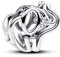 PANDORA Moments Offen gearbeitetes Elefanten Charm aus Sterling Silber mit Zirkonia, Kompatibel Moments Armbändern, 793345C01