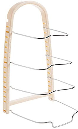 LUJFNRE Organizador de Cocina, Estante de Almacenamiento para ollas, Soporte para Utensilios de Cocina, Tapa de sartén, Soporte para ollas, Accesorios de Cocina