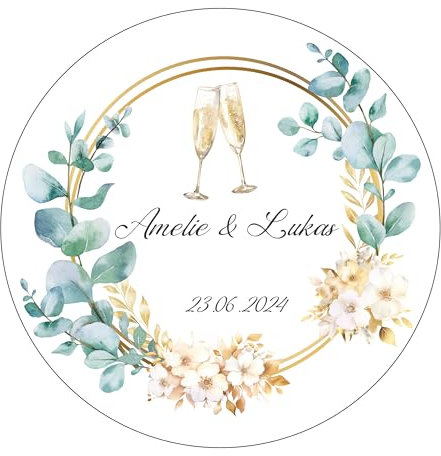 Tortenaufleger Muffin Topper Hochzeit Liebe Geburtstag personalisiert mit Wunschtext | Fondantpapier | Dekorpapier Plus | Oblatenpapier Premium