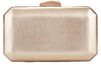 YUEZHAN Abendtasche Damen Clutch Abend Taschen Damen Mode Clutches Handtaschen Leder Handtaschen Gold Bankett Braut Ball Schulter Taschen Gold