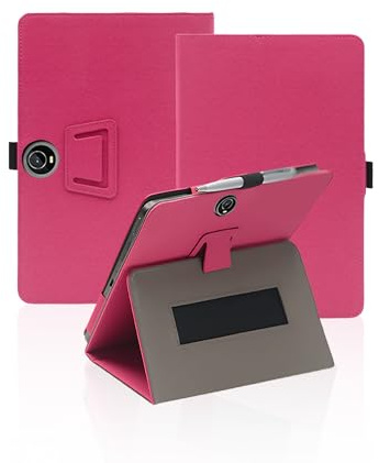 Schutzhülle für Tuohaitime C5 27,9 cm (11 Zoll) Android Tablet 14 (2024), stoßfeste Schutzhülle mit Handschlaufe, Magnet und zwei Faltmethoden, schlanke und langlebige Hülle, wasserdicht, kratzfest,