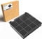 SQOON® Aktivkohlefilter für Dunstabzugshaube, Kohlenstofffilter, Geeignet für Elica, AEG, Electrolux, Whirlpool, Zanussi, Kohlenstofffilter, AMC027 - CHF15/1, Filter für Abzugshaube
