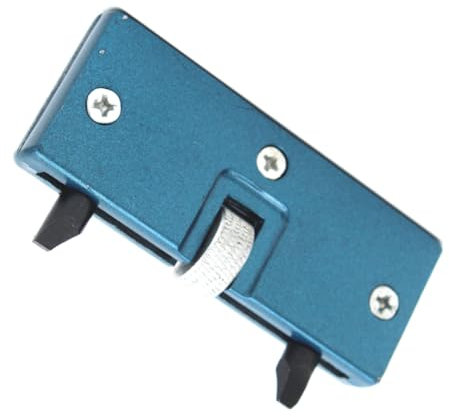 Healvian Ouvre Montre RéGlable en Acier Chrome-Vanadium Outil D'Ouverture pour Couvercle De Montre Outil De RéParation Pratique pour Remplacement De Pile