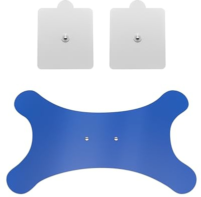 Genius Feelvita Acticur TENS Gerät Elektroden-Pad Set 3-TLG. für punktuell & flächige Anwendungen, Selbstklebend, wiederverwendbar, hohe Haft - & Leitfähigkeit- kompatibel EMS-Stimulator