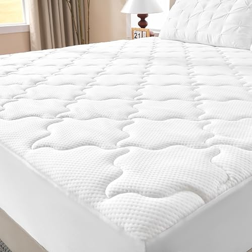 Waxberry Gel Topper 180x200cm | Oeko-TEX® zertifizierte Premium Matratzenauflage mit 30D Memory Schaum & 3D Luftschicht – Atmungsaktiv, Hautfreundlich & rutschfest Matratzen Topper, Weiß