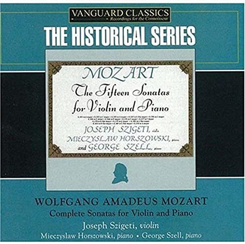 COMPLETE SONATAS FOR VIOLIN & PIANO
