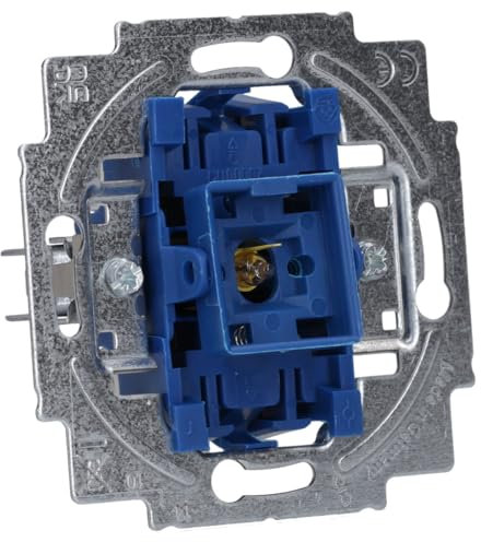 Busch-Jaeger 2020 USGL Wipptaster-Einsatz 1-polig, Schließer (Arbeitsstrom) Blau 2CKA001413A0533