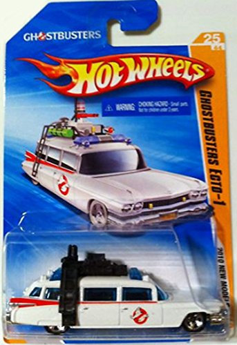 HOT WHEELS 2010 NEW MODELS 25 OF 44 GHOSTBUSTERS ECTO-1 WHITE WAGON by Hot Wheels