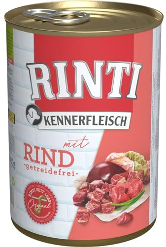 24er Pack Rinti Pur Kennerfleisch Rind 400g