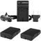 ecoEfficiency 2 Replacement Nikon EN-EL14 Battery + 1 AC Charger with Car Adatper for Nikon D3100, D3200, D5100, P7000, P7100, P7700 DSLR Cameras