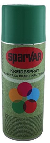 Sparvar 6001050 Kreidespray mit Düse oben, 400 ml, grün