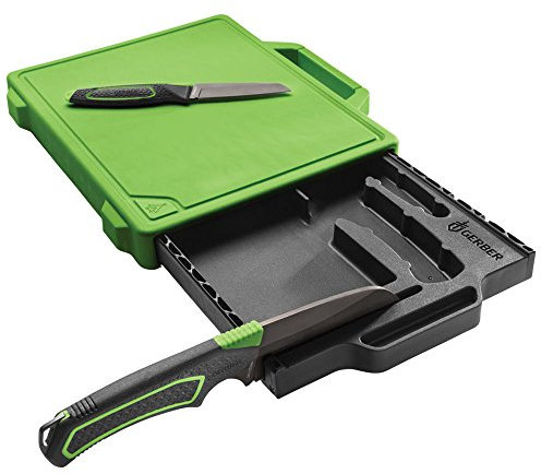 Gerber Camping Schneidebrett Freescape Kitchen Kit, Grün, M