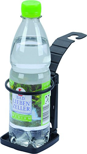 Getränkehalter für Türmontage - Schwarz