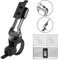 URBAN ZWEIRAD Drehbare Fahrrad Handyhalterung inkl 3M-Klebepad kompatibel iPhone, Samsung, Huawei bis 7 Zoll Aluminium Handyhalter Fahrrad Schwenkarm
