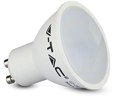 Ampoules LED V-TAC GU10 2 W à 9 W Lampe Spot Porte Spot encastrable Variateur VTAC GV07 Blanc chaud