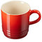 Le Creuset Stoneware Cappuccino Mug, 200 ml, Cerise, 70303200600099