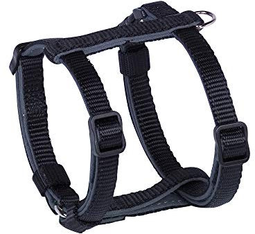 Nobby Geschirr Classic Preno Mini, schwarz, L: 30-40 cm, B: 10 mm, 1 Stück