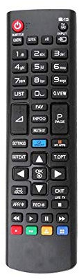 Replacement Remote Control Compatible for LG 28LF491U Smart 28 LED TV